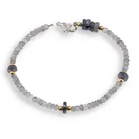 Bratara Iolith discuri fatetate 3-6mm