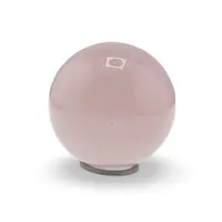 Cuart roz, sfera naturala unicat, M17