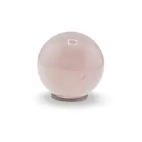 Cuart roz, sfera naturala unicat, M74