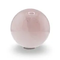 Cuart roz, sfera naturala unicat, M86