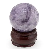 Lepidolit, sfera unicat, R18