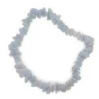 Bratara pe elastic cu pietre chips Angelit