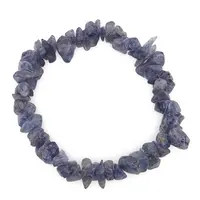 Bratara pe elastic cu pietre chips Iolith