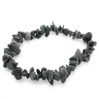 Bratara pe elastic cu pietre chips Jad Serpentin