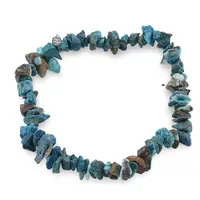 Bratara pe elastic cu pietre chips Turcoaz natural