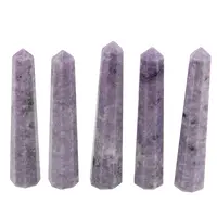 Turn / Obelisc cu opt fatete din Lepidolit, 70-90g