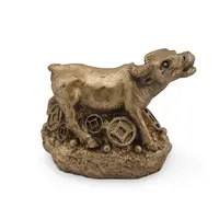 Statueta Feng Shui Bivol mediu in picioare din rasina, 4,5cm