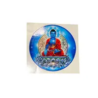 Abtibild feng shui Buddha medicine, albastru mic