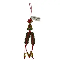 Amuleta feng shui cu 8 monede - prosperitate
