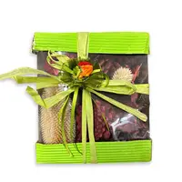 Cutie decorativa cu conifere, verde