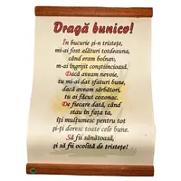 Pergament " Draga bunico"