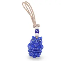 Breloc / Accesoriu din rasina cu ochi protector, bufnita