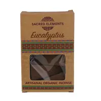 Conuri parfumate artizanale organice Sacred Elements - Eucalyptus 5 buc