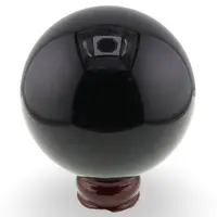 Obsidian, sfera naturala unicat, I11