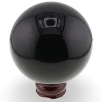 Obsidian, sfera naturala unicat, I12