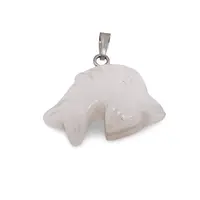 Pandantiv Cuart delfin, 20mm