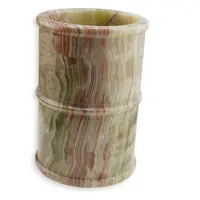 Vaza cilindru din Onix de Pakistan, 10x14,5cm Vaza cilindru din Onix de Pakistan, 10x14,5cm