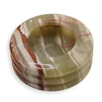 Scrumiera rotunda din Onix de Pakistan, 8cm Scrumiera rotunda din Onix de Pakistan, 8cm