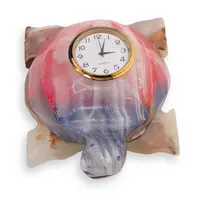 Ceas model testoasa din Onix de Pakistan colorat - 10,5cm