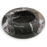 Scrumiera din marmura, black zebra - 10cm