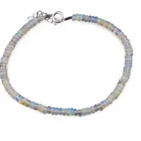 Bratara Opal etiopian de foc rondele 3,5-4mm