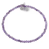 Bratara Ametist sfere fatetate, 3mm Bratara Ametist sfere fatetate, 3mm