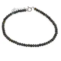 Bratara Kianit discuri fatetate, 4mm