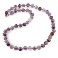 Colier Super seven sfere 8mm cu noduri