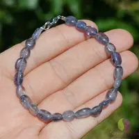 Bratara iolith oval neregulat 8-9mm Bratara iolith oval neregulat 8-9mm