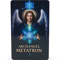 Card amuleta Arhanghelul METATRON, Ingerul protectiei energetice si al evolutiei spirituale