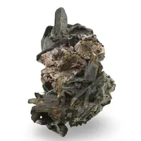 Epidot A+ in matrita, cristal unicat E24