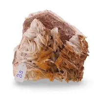 Barita cu vanadinit cristal unicat, B5