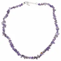 Colier pietre neuniforme Ametist, 6-8mm