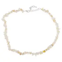 Colier pietre neuniforme Citrin, 6-8mm