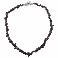 Colier pietre neuniforme Granat, 6-8mm