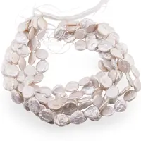 Sirag Perle de cultura albe banuti 18-19mm, 38-40cm