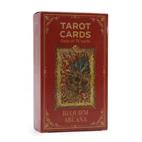 Carti de tarot Requiem Arcana cu ghid - 78 de carti