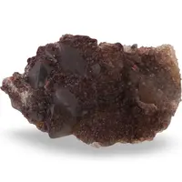 Cuart rosu brut cristal unicat, C1