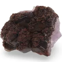 Cuart rosu brut cristal unicat, C2