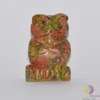 Bufnita unakit figurina gravata 50mm