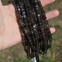 Sirag cuart fumuriu inchis patratele 6-7mm, 40cm
