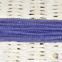 Sirag calcedonie purple pietre micro fatetate 2mm, 33cm