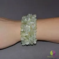 Bratara jadeit chipsuri pe elastic