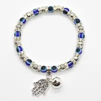 Bratara cu Ochiul lui Horus si Mana Fatimei (Hamsa), model 1