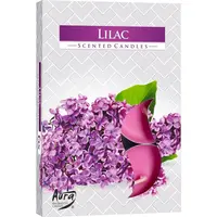 Set 6 pastile lumanari parfumate Bispol - Lilac