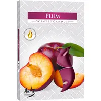 Set 6 pastile lumanari parfumate Bispol - Plum