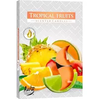 Set 6 pastile lumanari parfumate Bispol - Tropical Fruits