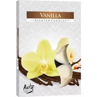 Set 6 pastile lumanari parfumate Bispol - Vanilla