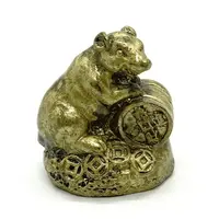Statueta Feng Shui Sobolan cu monede chinezesti - mic