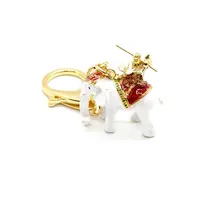 Breloc Feng Shui Amuleta Maimuta pe Elefant